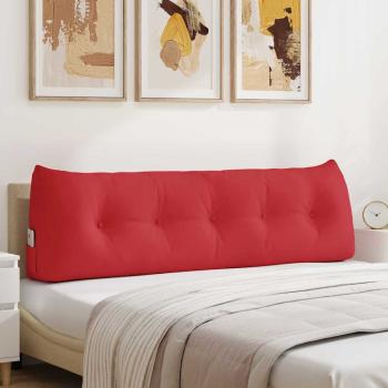 ARDEBO.de - Rücken Kissen Rot 160 x 24 x 50 cm Stoff