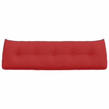 Rücken Kissen Rot 160 x 24 x 50 cm Stoff