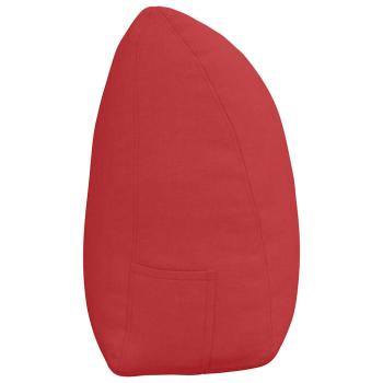 Rücken Kissen Rot 160 x 24 x 50 cm Stoff