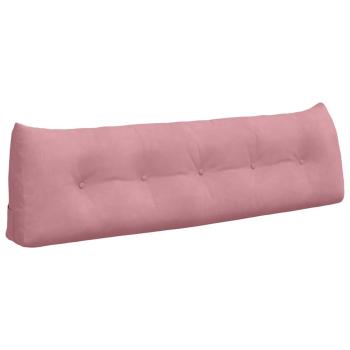 Rücken Kissen Rosa 160 x 24 x 50 cm Samt