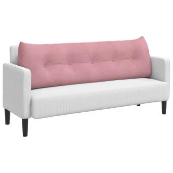 Rücken Kissen Rosa 160 x 24 x 50 cm Samt
