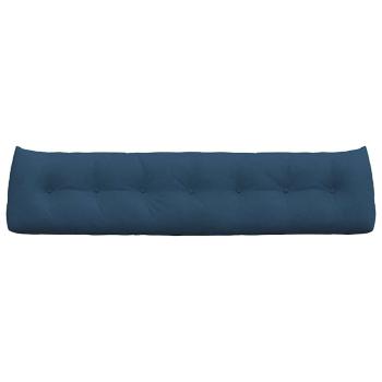 Rücken Kissen Blau 200 x 24 x 50 cm Stoff