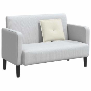 Rücken Kissen Creme 50 x 45 cm Cordstoff