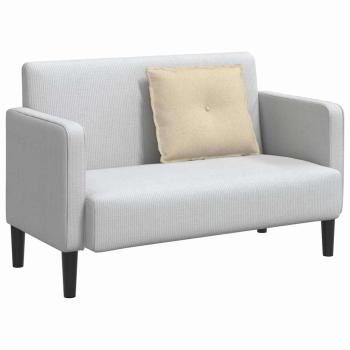 Rücken Kissen Creme 60 x 19 x 50 cm Stoff