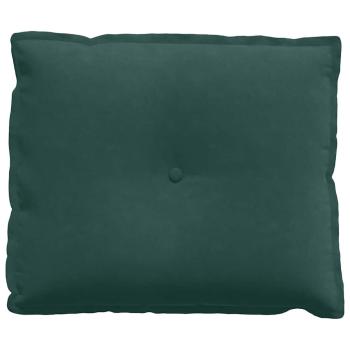 Rücken Kissen Dunkelgrün 60 x 50 cm Cordstoff