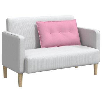 Rücken Kissen Rosa 80 x 19 x 50 cm Stoff