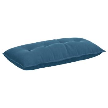 Rücken Kissen Blau 100 x 50 cm Cordstoff