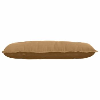 Rücken Kissen Braun 100 x 50 cm Cordstoff