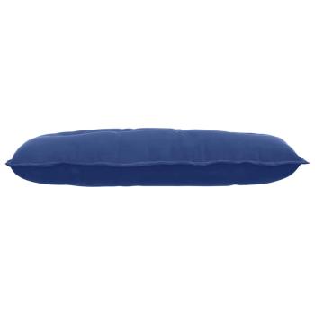 Rücken Kissen Polizeiblau 100 x 50 cm Cordstoff