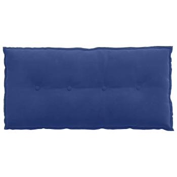 Rücken Kissen Polizeiblau 100 x 50 cm Cordstoff