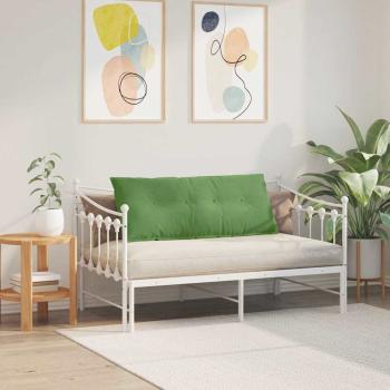 Rücken Kissen Hellgrün 120 x 50 cm Cordstoff