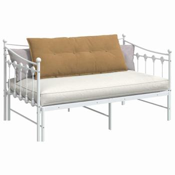 Rücken Kissen Braun 120 x 50 cm Cordstoff