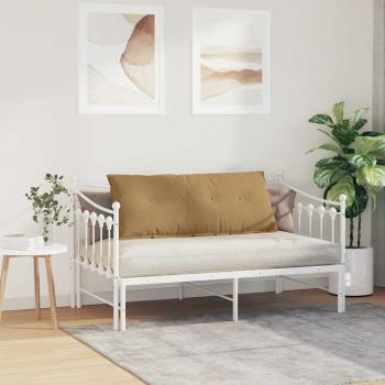Rücken Kissen Braun 120 x 50 cm Cordstoff