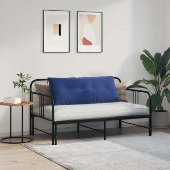 Rücken Kissen Polizeiblau 120 x 50 cm Cordstoff