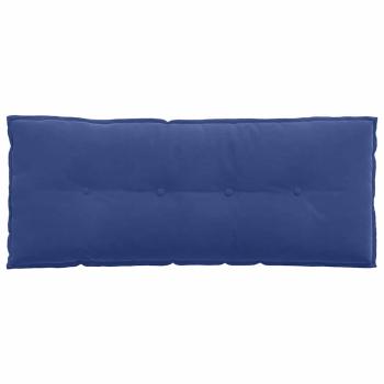 Rücken Kissen Polizeiblau 120 x 50 cm Cordstoff