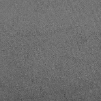 Rücken Kissen Dunkelgrau 120 x 50 cm Mikrofaserstoff