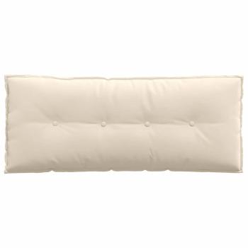 Rücken Kissen Beige 120 x 50 cm Mikrofaserstoff