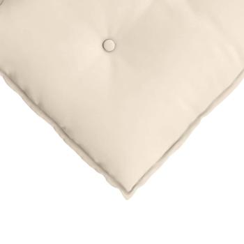 Rücken Kissen Beige 120 x 50 cm Mikrofaserstoff