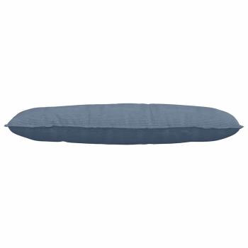 Rückenkissen Blau 120 x 50 cm Cordstoff