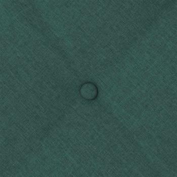 Rücken Kissen Dunkelgrün 140 x 19 x 50 cm Stoff