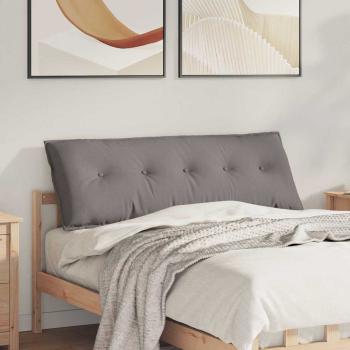 ARDEBO.de - Rücken Kissen Taupe 140 x 19 x 50 cm Stoff