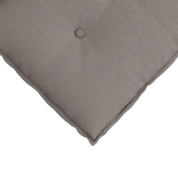Rücken Kissen Taupe 140 x 19 x 50 cm Stoff