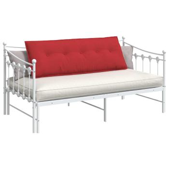 Rücken Kissen Rot 140 x 19 x 50 cm Stoff