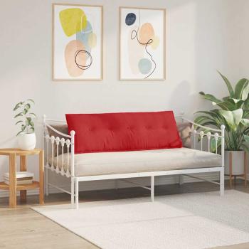 Rücken Kissen Rot 140 x 19 x 50 cm Stoff