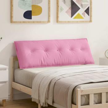 ARDEBO.de - Rücken Kissen Rosa 140 x 19 x 50 cm Stoff