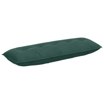 Rücken Kissen Dunkelgrün 140 x 50 cm Cordstoff