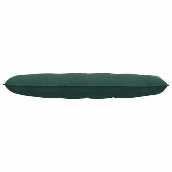 Rücken Kissen Dunkelgrün 140 x 50 cm Cordstoff