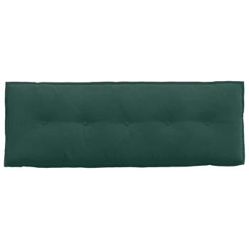 Rücken Kissen Dunkelgrün 140 x 50 cm Cordstoff