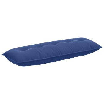 Rücken Kissen Polizeiblau 140 x 50 cm Cordstoff