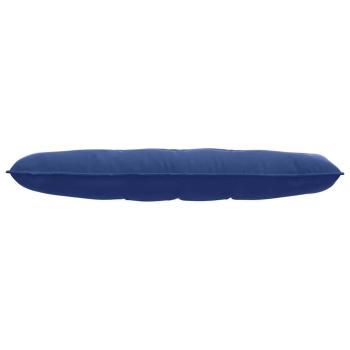 Rücken Kissen Polizeiblau 140 x 50 cm Cordstoff