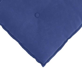 Rücken Kissen Polizeiblau 140 x 50 cm Cordstoff