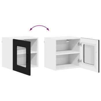 Küchenhängeschrank Schwarz 40 x 31 x 40 cm Holzwerkstoff