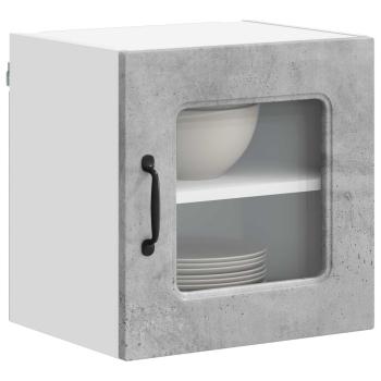 Küchenhängeschrank Beton Grau 40 x 31 x 40 cm Holzwerkstoff