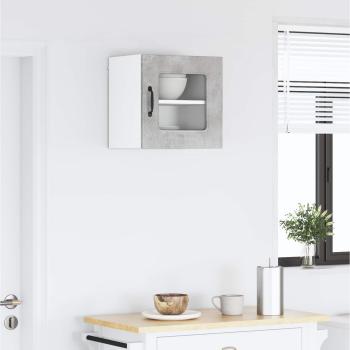Küchenhängeschrank Beton Grau 40 x 31 x 40 cm Holzwerkstoff