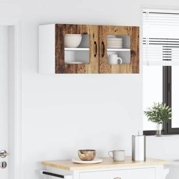 Küchenhängeschrank 2 pcs Altholz 40 x 31 x 40 cm Holzwerkstoff