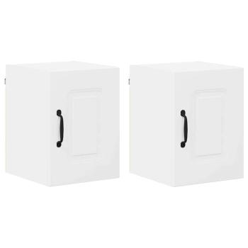 Küchenhängeschrank 2 pcs Weiß 30 x 31 x 40 cm Holzwerkstoff