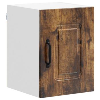 Küchenhängeschrank mit Regal Geräucherte Eiche 30 x 31 x 40 cm