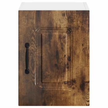 Küchenhängeschrank mit Regal Geräucherte Eiche 30 x 31 x 40 cm