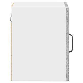 Küchenhängeschrank mit Tür 2 pcs Graues Sonoma 30 x 31 x 40 cm