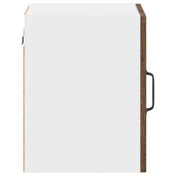 Küchenhängeschrank mit Regal Braun Eichen-Optik 30 x 31 x 40 cm