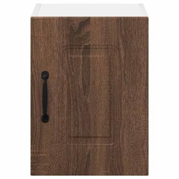 Küchenhängeschrank 2 pcs Braun Eichen-Optik 30 x 31 x 40 cm