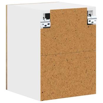 Küchenhängeschrank mit Tür 2 pcs Artisan-Eiche 30 x 31 x 40 cm