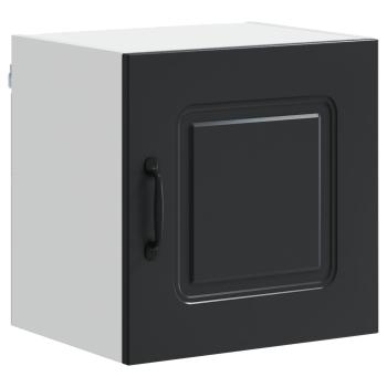 Küchenhängeschrank 2 pcs Schwarz 40 x 31 x 40 cm Holzwerkstoff