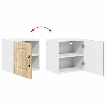 Küchenhängeschrank mit Regal 2 pcs Sonoma-Eiche 40 x 31 x 40 cm
