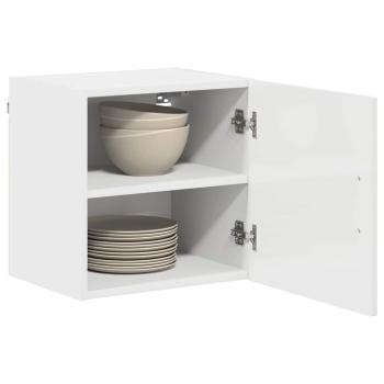 Küchenhängeschrank Hochglanz Weiß 40 x 31 x 40 cm Holzwerkstoff