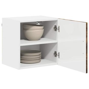 Küchenhängeschrank 2 pcs Geräucherte Eiche 40 x 31 x 40 cm